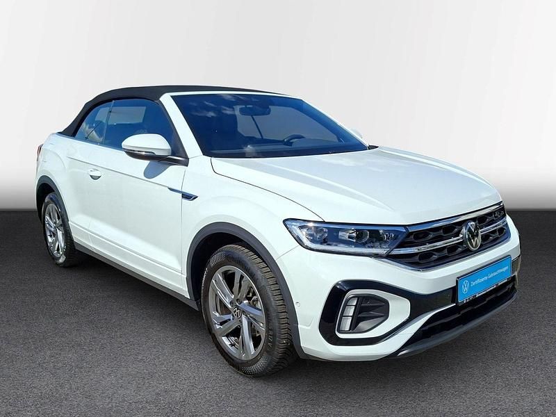 Gebraucht VW T-Roc Cabriolet R-line 150 PS (110 kW) 2025 Weiß Cabrio