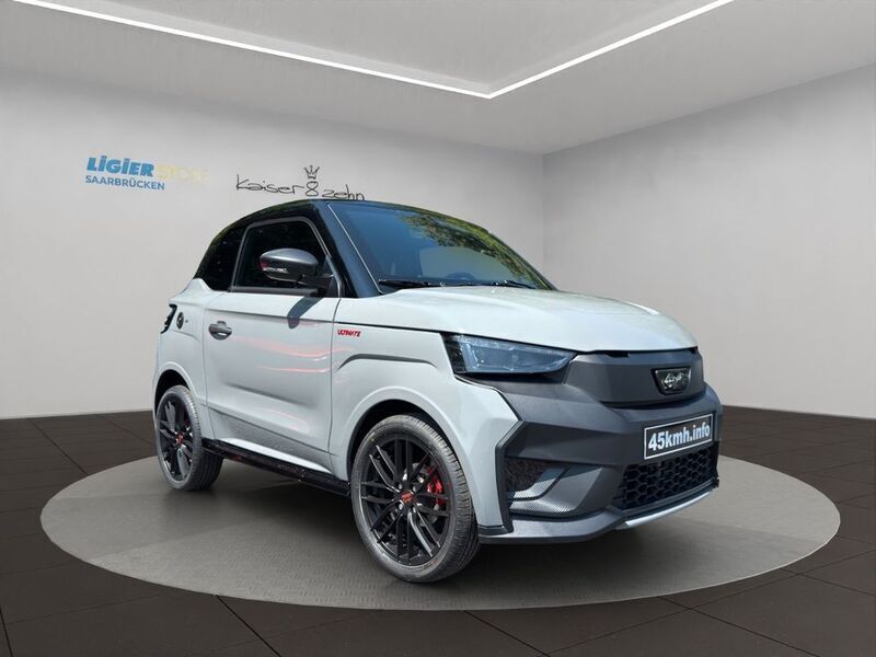 Neu Ligier JS50 2025 Asphaltgrau Kleinwagen