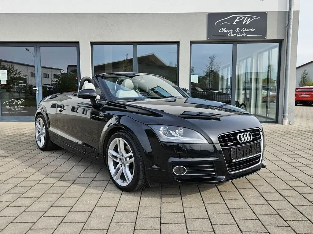 Gebraucht Audi TT Roadster Sport 211 PS (155 kW) 2012 Phantomschwarz perleffekt Cabrio