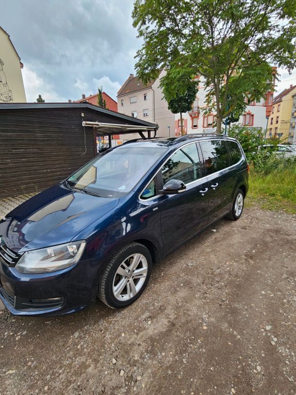 Blau Gebraucht 2012 VW Sharan Van / Kleinbus | 9.700 € (Guter Preis) - Bild 1/4