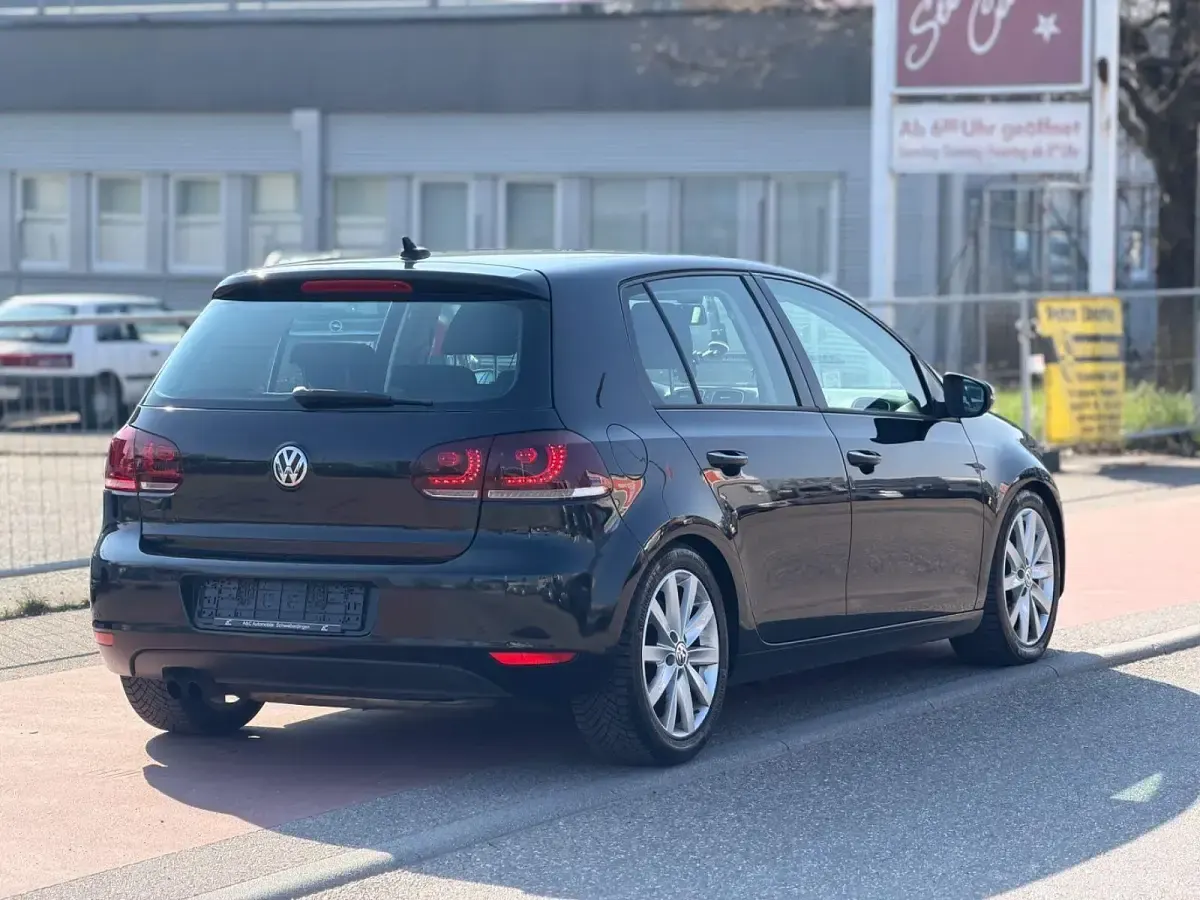 Gebraucht VW Golf VI Highline 160 PS (117 kW) 2009 Schwarz Kleinwagen