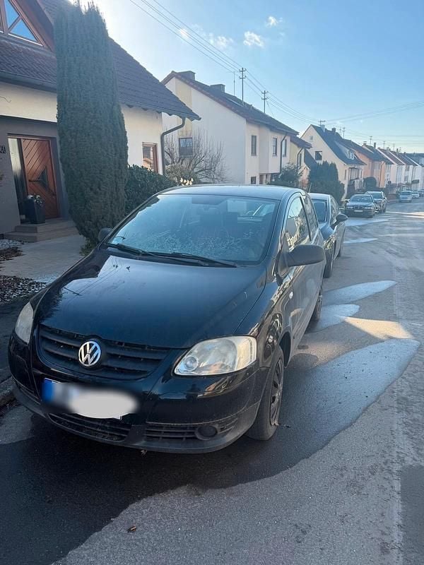 Schwarz Gebraucht 2006 VW Fox Kleinwagen | 700 € (Superpreis) - Bild 1/4