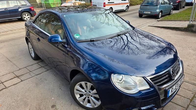 Gebraucht VW Eos 150 PS (110 kW) 2008 Blau Cabrio