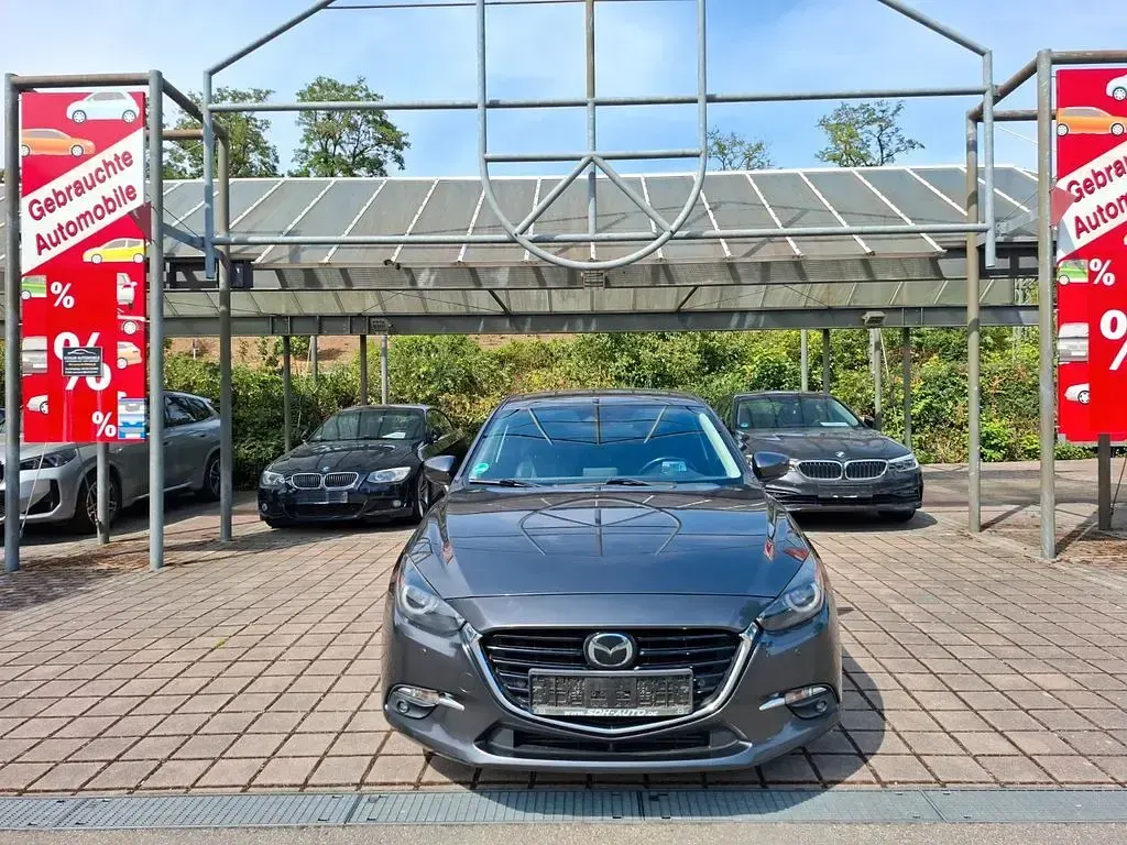 Gebraucht Mazda 3 Sports-Line 150 PS (110 kW) 2017 Grau Limousine