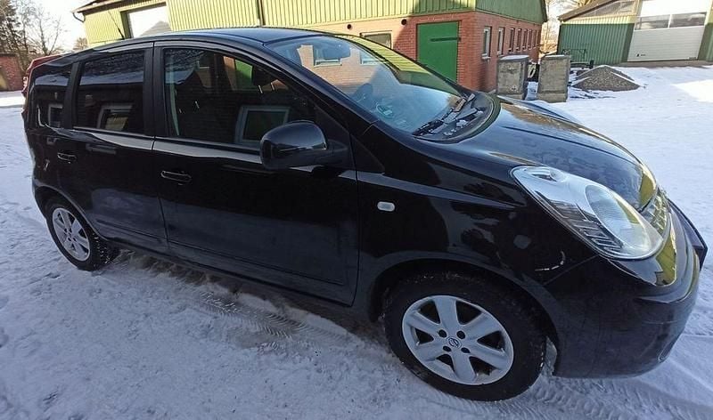 Gebraucht Nissan Note Acenta 88 PS (64 kW) 2009 Schwarz Kleinwagen