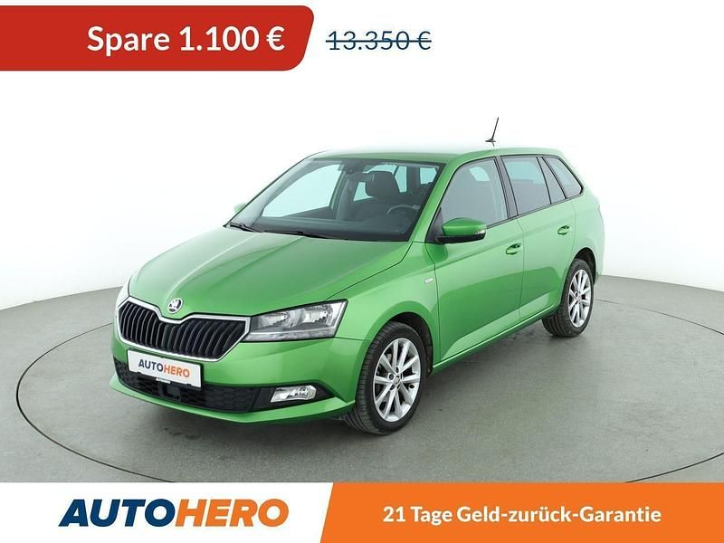 Grün Gebraucht 2019 Skoda Fabia Soleil Kleinwagen | 12.250 € (Fairer Preis) - Bild 1/3