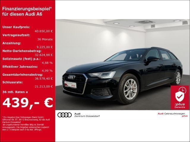 Mythosschwarz metallic Gebraucht 2023 Audi A6 Business Kombi | 40.650 € (Superpreis) - Bild 1/3