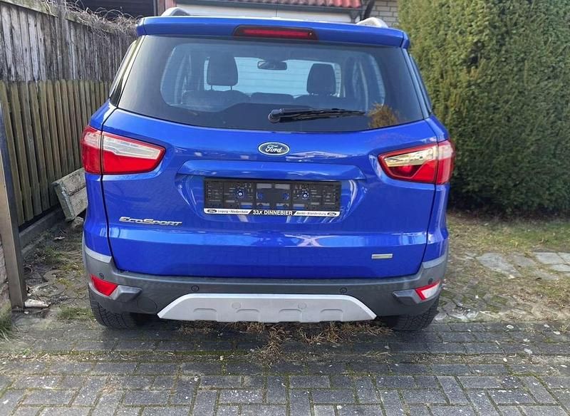 Gebraucht Ford Ecosport Trend 125 PS (91 kW) 2015 Blau SUV