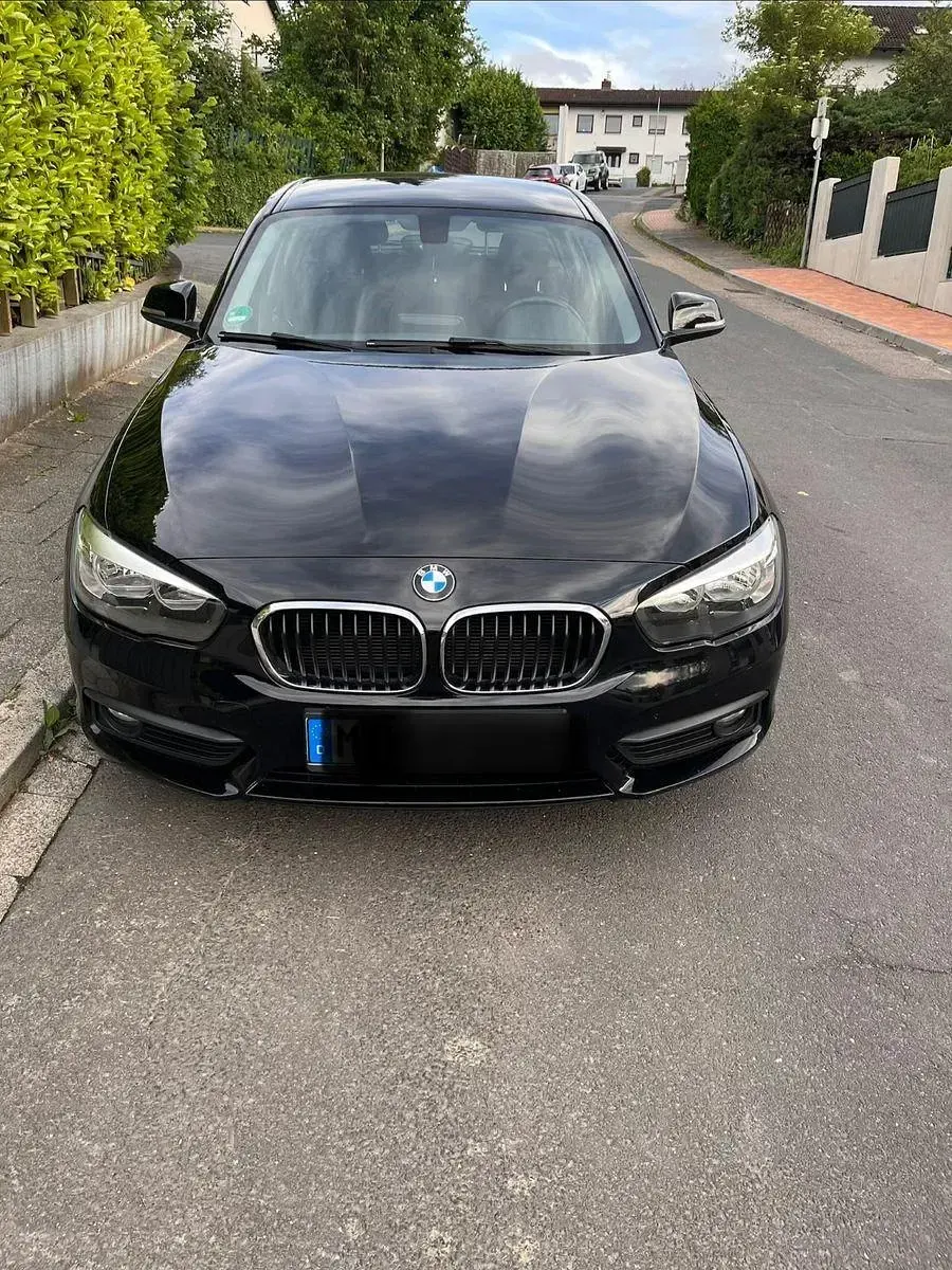 Gebraucht BMW 116 109 PS (80 kW) 2015 Schwarz Kleinwagen