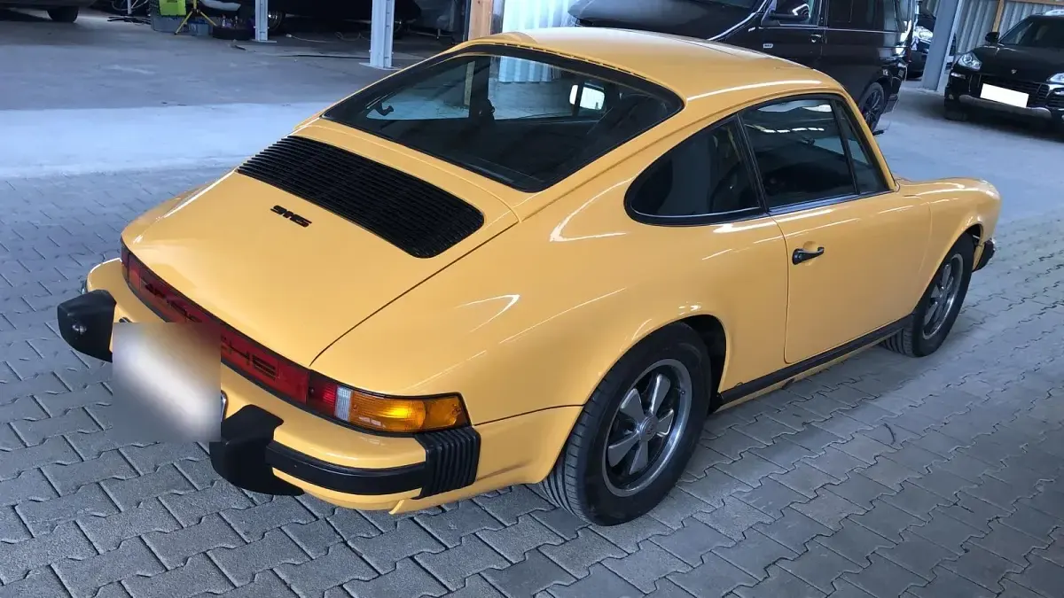 Gebraucht Porsche 911S 160 PS (117 kW) 1977 Gelb Coupé
