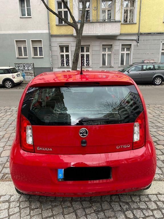Gebraucht Skoda Citigo Active 60 PS (44 kW) 2018 Rot Kleinwagen