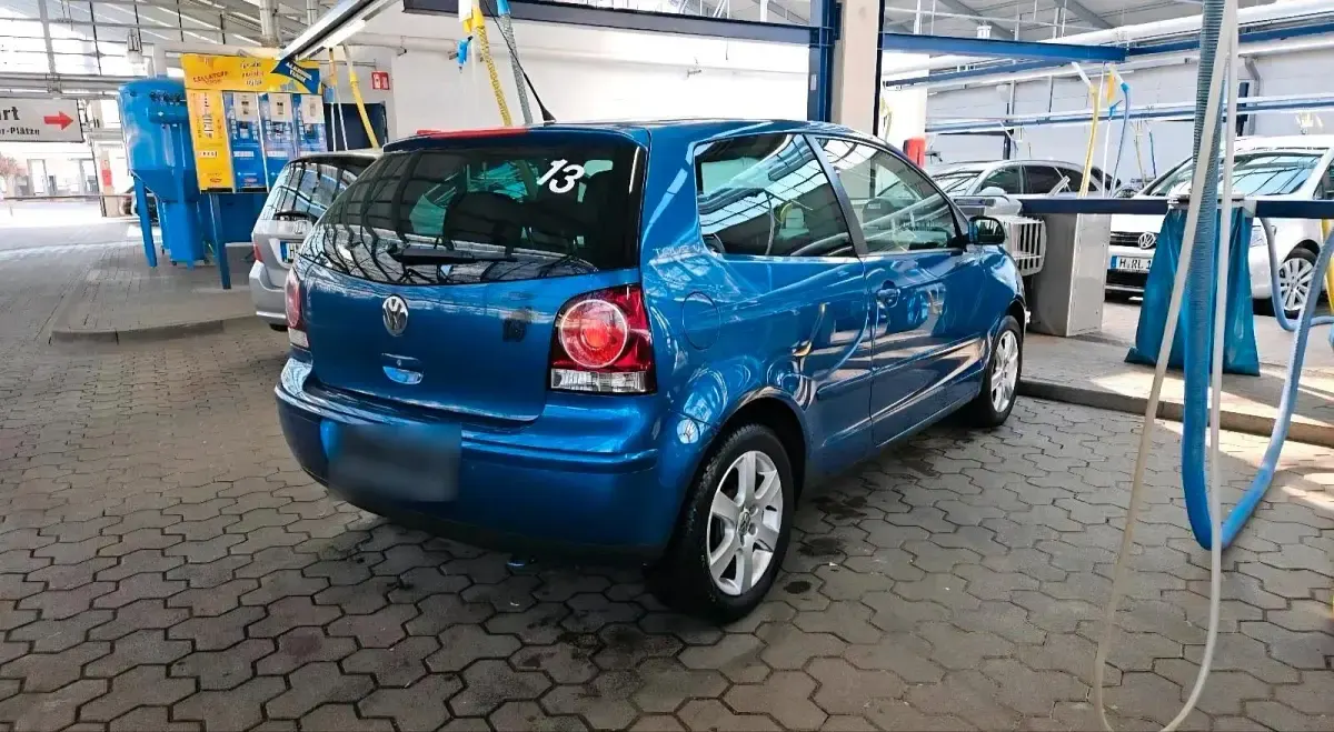 Gebraucht VW Polo 52 PS (38 kW) 2007 Blau Kleinwagen