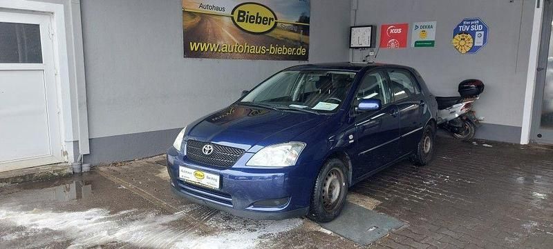 Gebraucht Toyota Corolla 97 PS (71 kW) 2003 Blau Limousine