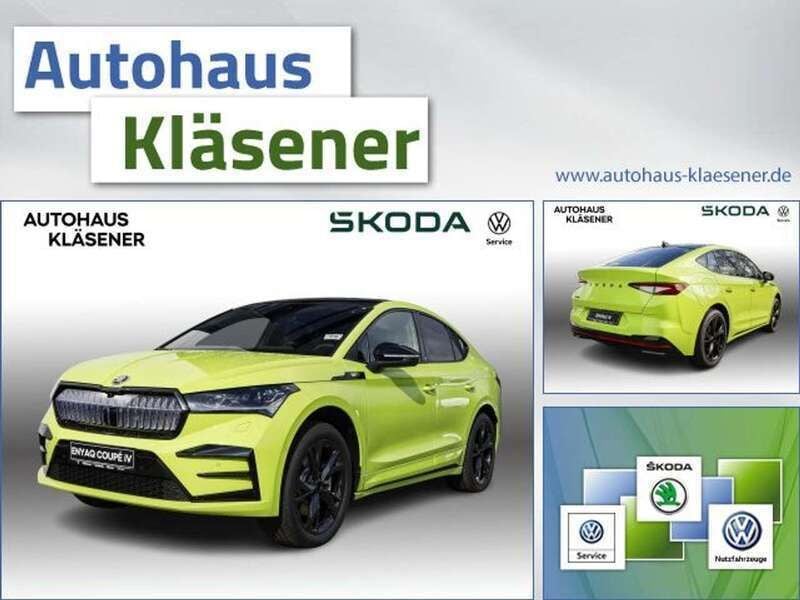 Grün Neu 2025 Skoda Enyaq iV RS SUV | 56.890 € (Guter Preis) - Bild 1/3