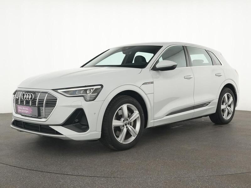 Gletscherweiss Gebraucht 2022 Audi e-tron S-Line SUV | 33.189 € (Guter Preis) - Bild 1/4