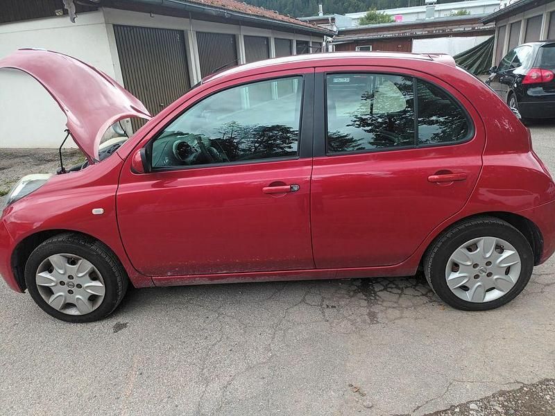 Rot Gebraucht 2008 Nissan Micra Kleinwagen | 1.100 € (Guter Preis) - Bild 1/4