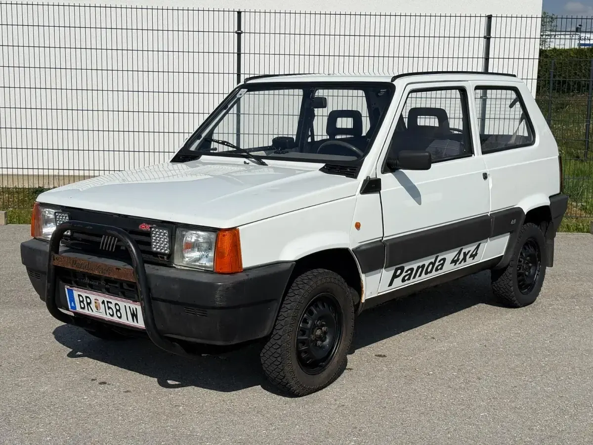 Gebraucht Fiat Panda 4x4 54 PS (39 kW) 1998 Weiß Kleinwagen
