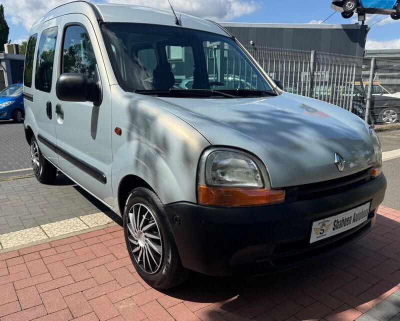Silber Gebraucht 2001 Renault Kangoo Expression Van / Kleinbus | 3.999 € (Fairer Preis) - Bild 1/4
