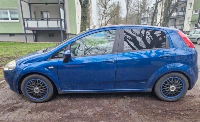 Gebraucht Fiat Punto 2007 Blau Kleinwagen