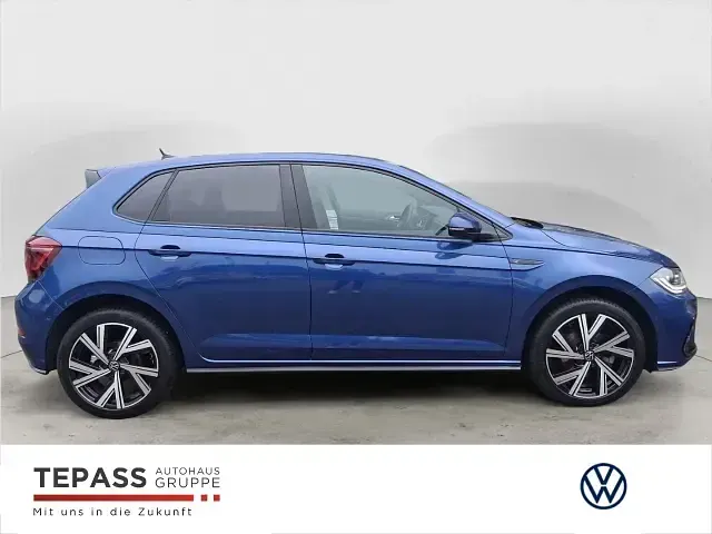 Gebraucht VW Polo Beats 110 PS (80 kW) 2022 Blau Kleinwagen