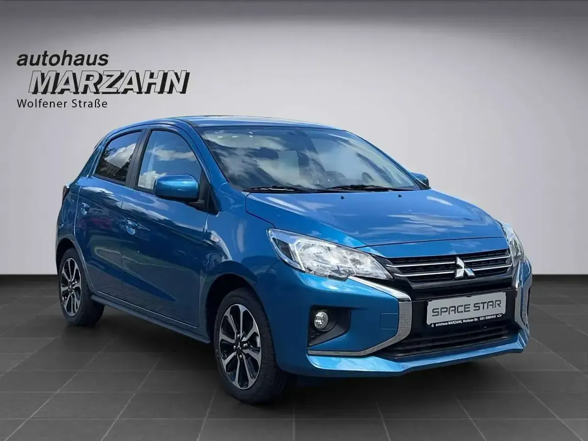 Gebraucht Mitsubishi Space Star Select 71 PS (52 kW) 2023 Atollblau (p) Kleinwagen
