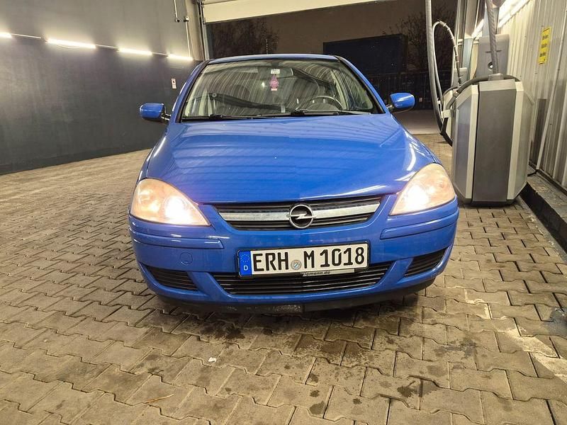 Blau Gebraucht 2005 Opel Corsa Edition Limousine | 950 € (Guter Preis) - Bild 1/4