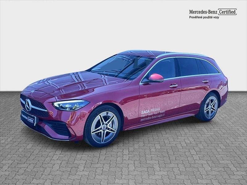 Gebraucht Mercedes C300e 204 PS (150 kW) 2024 Rot Kombi