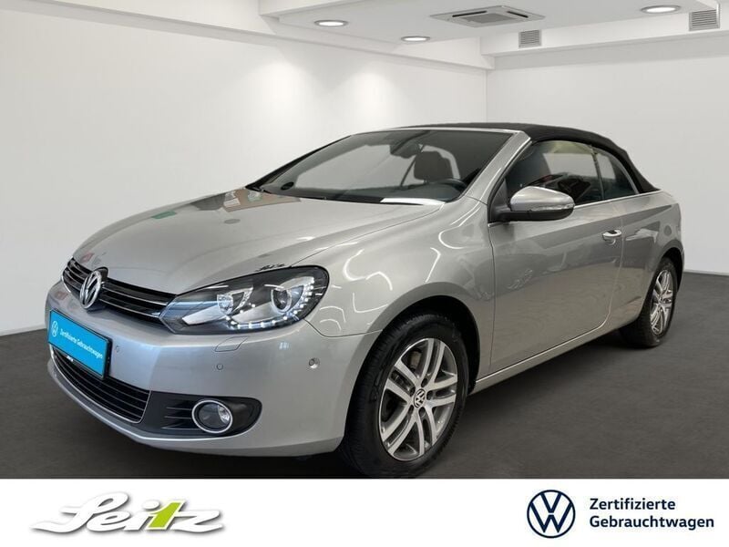 Gebraucht VW Golf Cabriolet 160 PS (117 kW) 2012 Silber Cabrio