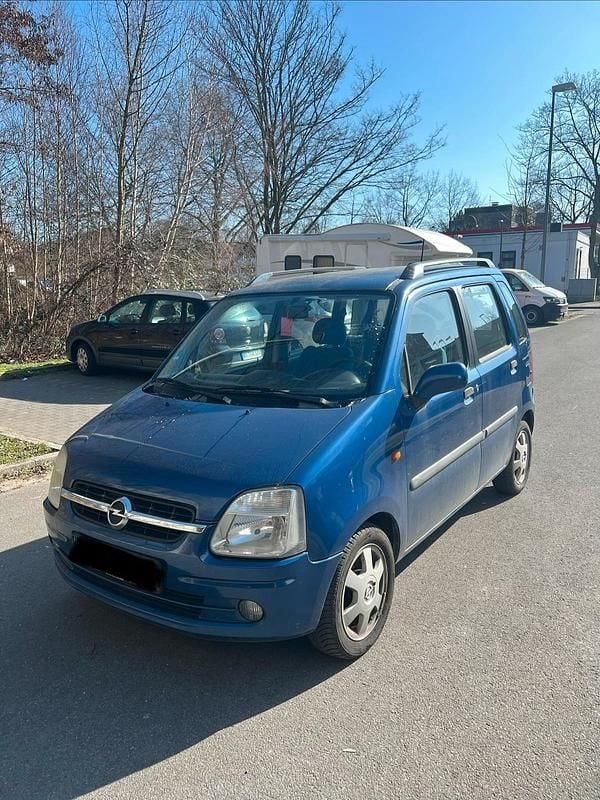 Gebraucht Opel Agila 75 PS (55 kW) 2003 Blau Van / Kleinbus