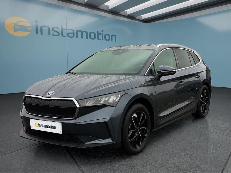 Grau Gebraucht 2021 Skoda Enyaq iV SUV | 30.149 € (Fairer Preis) - Bild 1/4
