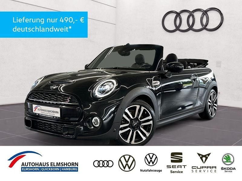 Schwarz Gebraucht 2021 Mini Cooper S Cabriolet Chili Cabrio | 28.480 € (Fairer Preis) - Bild 1/4