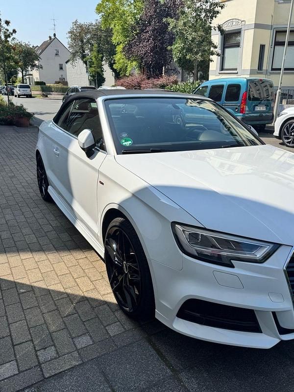 Gebraucht Audi A3 Cabriolet S-Line 150 PS (110 kW) 2018 Weiß Cabrio