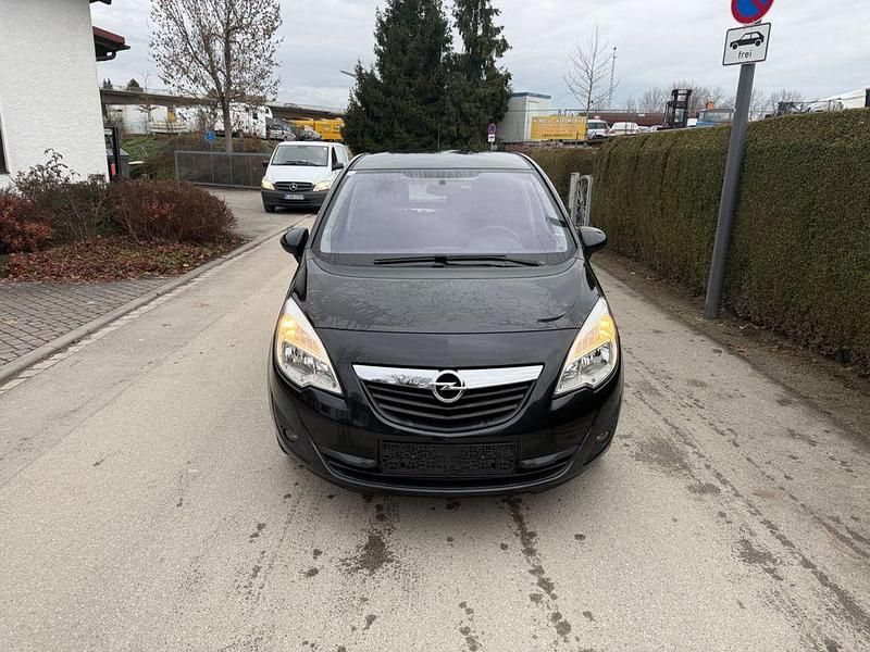 Gebraucht Opel Meriva Edition 95 PS (69 kW) 2012 Schwarz Van / Kleinbus