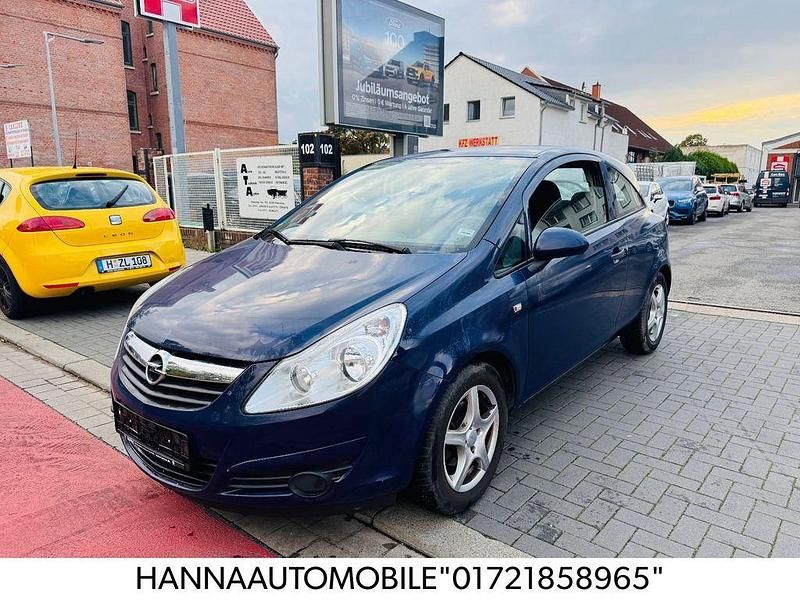 Blau Gebraucht 2010 Opel Corsa Selection Kleinwagen | 1.300 € (Superpreis) - Bild 1/4
