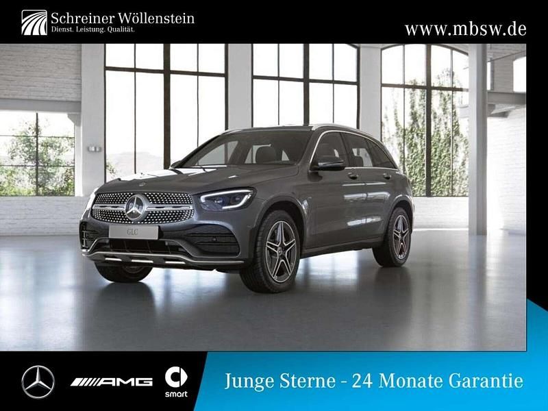 Selenitgrau metallic Gebraucht 2020 Mercedes GLC300e AMG SUV | 30.990 € (Guter Preis) - Bild 1/4