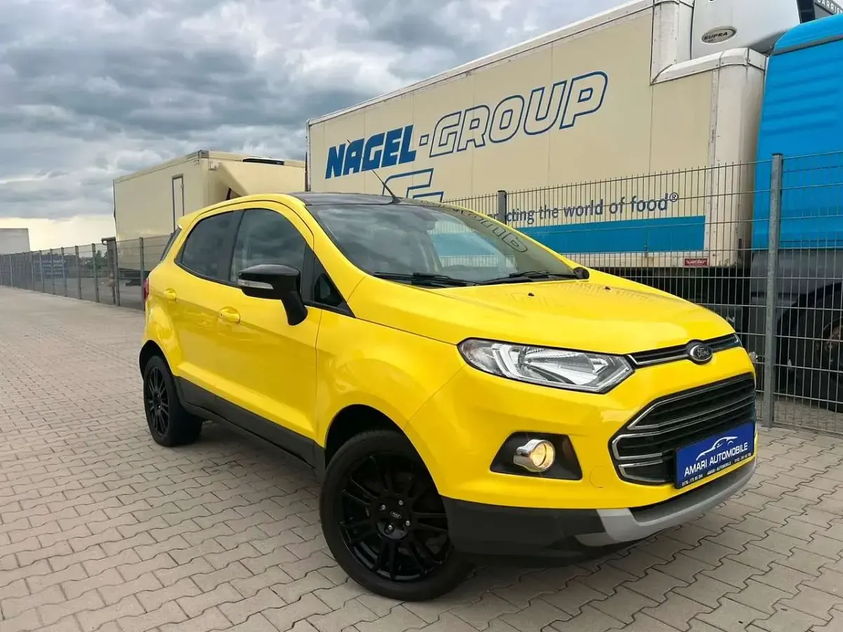 Gebraucht Ford Ecosport Titanium 140 PS (102 kW) 2017 Gelb SUV
