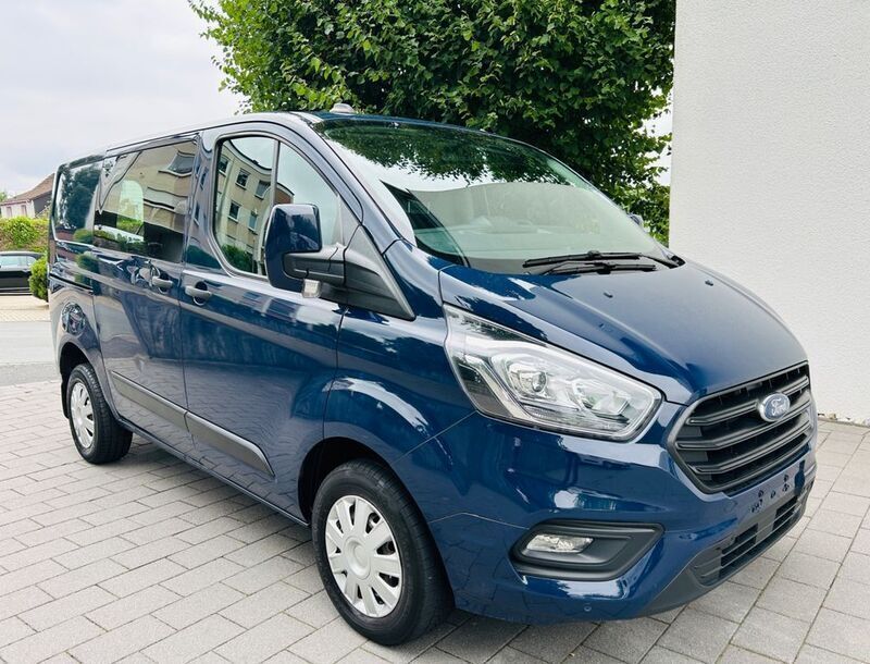 Blau Gebraucht 2022 Ford Transit Custom Trend Van / Kleinbus | 15.500 € (Superpreis) - Bild 1/4