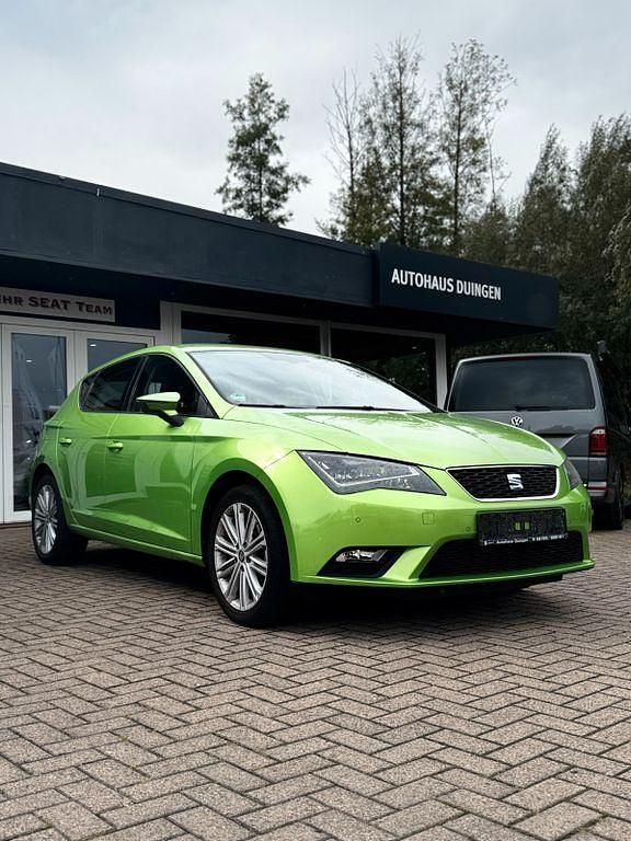 Grün Gebraucht 2014 Seat Leon Style Limousine | 11.690 € (Superpreis) - Bild 1/4