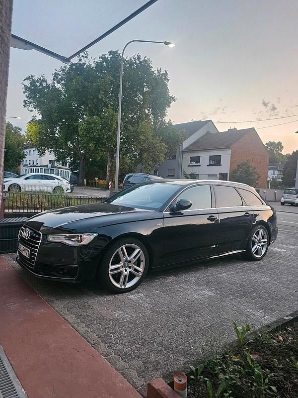 Schwarz Gebraucht 2015 Audi A6 S-line plus Kombi | 18.400 € (Fairer Preis) - Bild 1/4