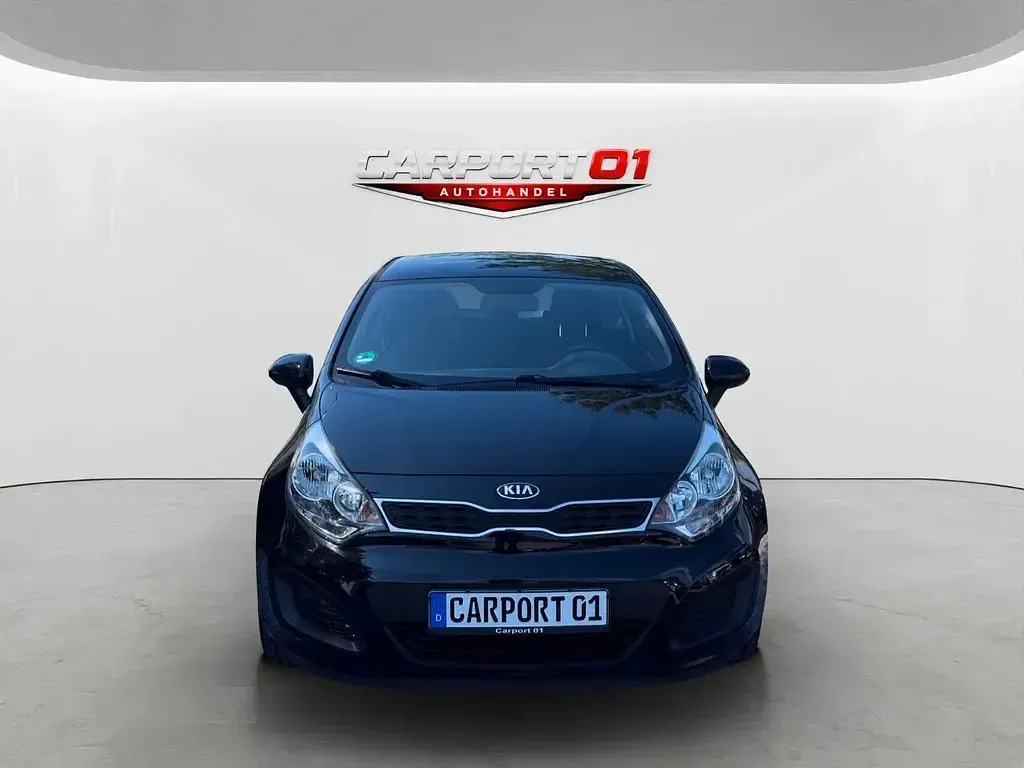 Gebraucht Kia Rio Edition 7 109 PS (80 kW) 2014 Schwarz Kleinwagen
