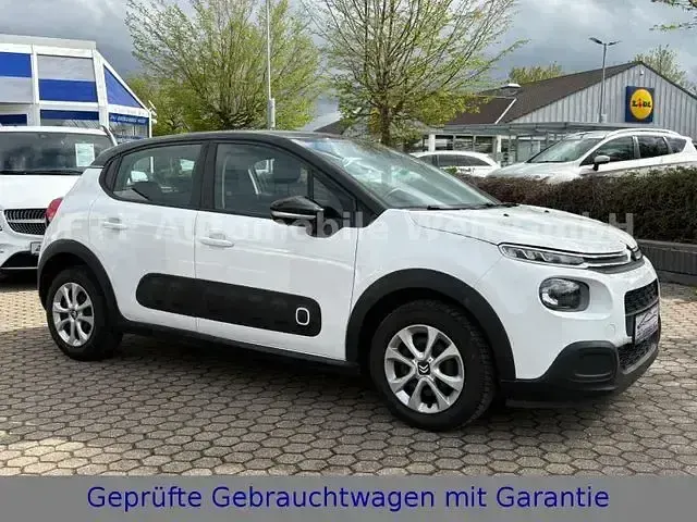 Gebraucht Citroën C3 Feel 82 PS (60 kW) 2018 Weiß Kleinwagen