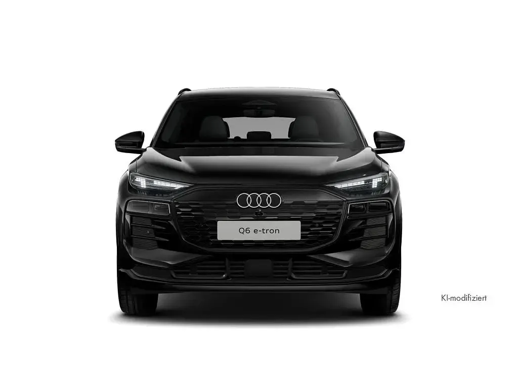 Gebraucht Audi Q6 e-tron S-Line 225 kW (306 PS) 2025 Mythosschwarz metallic (metallic) SUV