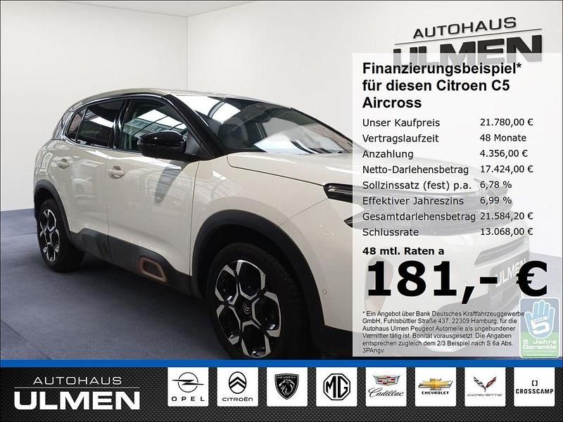 Weiss Gebraucht 2023 Citroën C5 Aircross PureTech SUV | 21.780 € (Fairer Preis) - Bild 1/4
