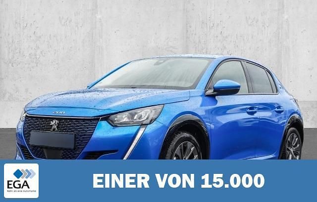 Blau Gebraucht 2021 Peugeot e-208 Allure Kleinwagen | 18.130 € (Fairer Preis) - Bild 1/4