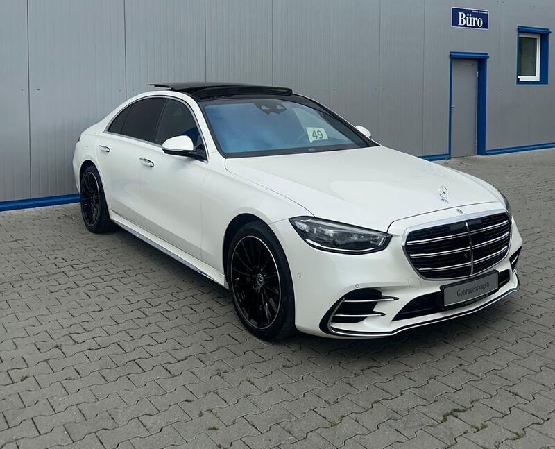 Gebraucht Mercedes S400 AMG line 330 PS (242 kW) 2022 Manufaktur diamantweiss bright Limousine