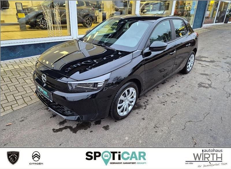 Gebraucht Opel Corsa Edition 101 PS (74 kW) 2025 Schwarz Kleinwagen