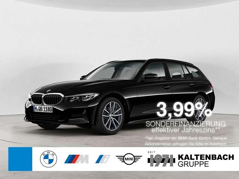 Schwarz Gebraucht 2022 BMW 318 Advantage Kombi | 26.890 € (Guter Preis) - Bild 1/3