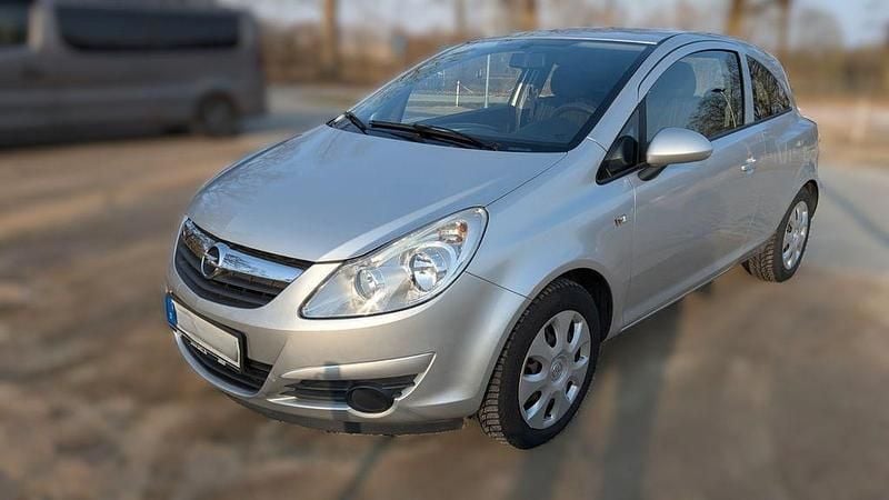 Silber Gebraucht 2009 Opel Corsa Edition Limousine | 3.700 € (Fairer Preis) - Bild 1/4