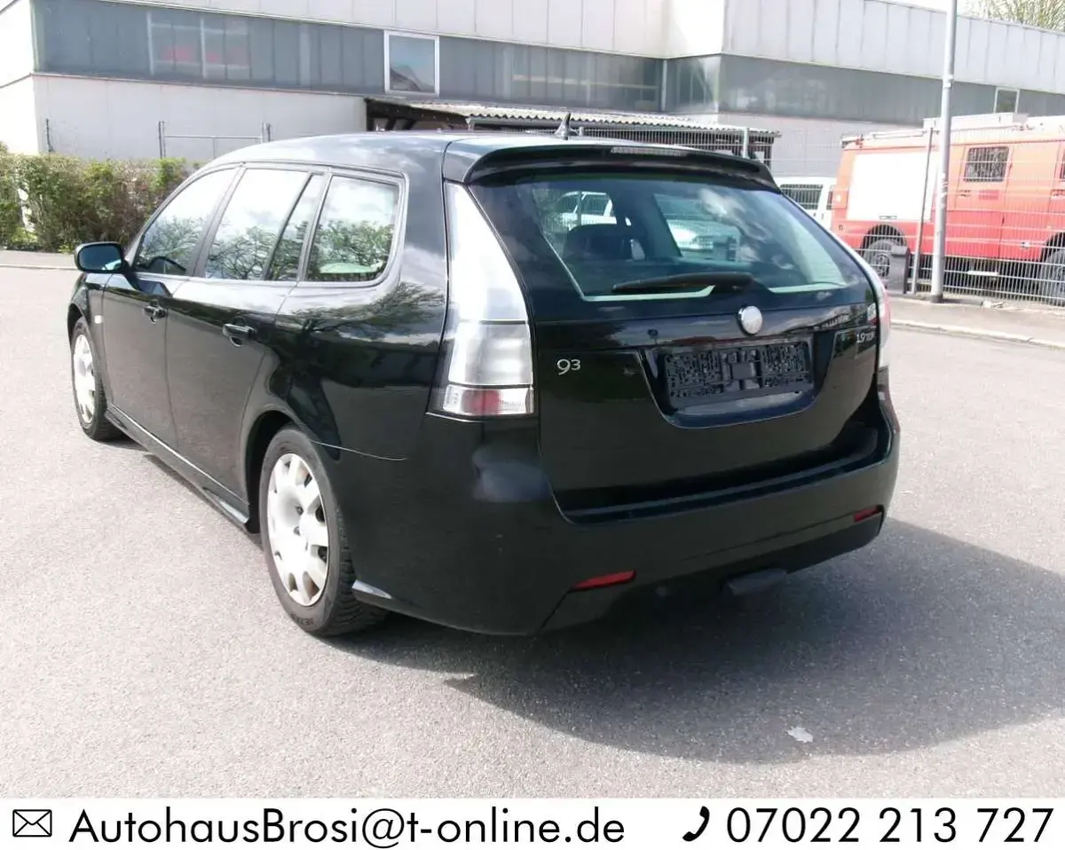 Gebraucht Saab 9-3 Linear 150 PS (110 kW) 2008 Svartschwarz Kombi