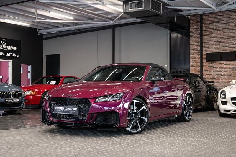 Violett Gebraucht 2021 Audi TT Roadster Exclusive Cabrio | 55.600 € (Fairer Preis) - Bild 1/4